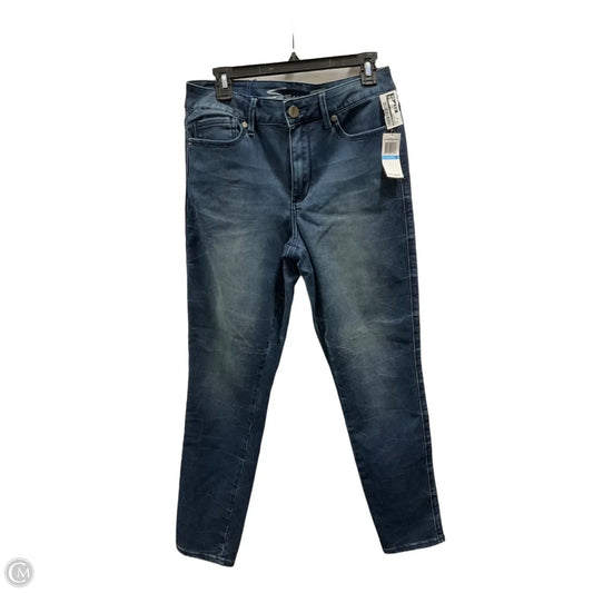 Jeans Skinny By Seven 7 In Blue Denim, Size: 10