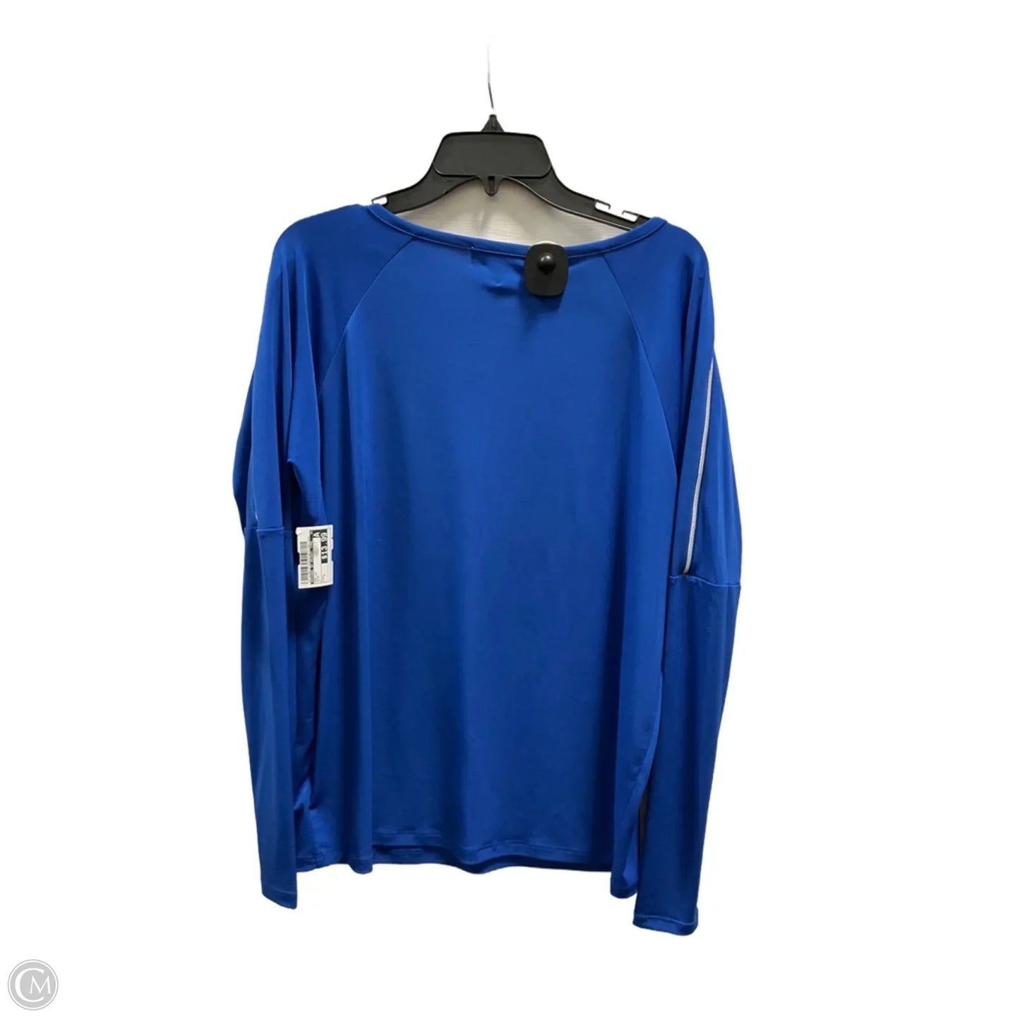 Top Long Sleeve By Michael By Michael Kors In Blue, Size: L