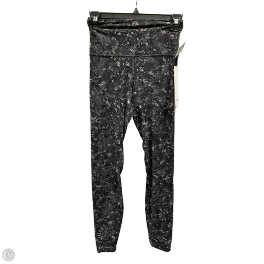 Athletic Leggings By Lululemon In Black, Size: 4