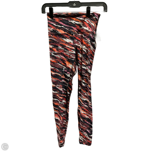 Athletic Leggings By Lululemon In Orange, Size: 4