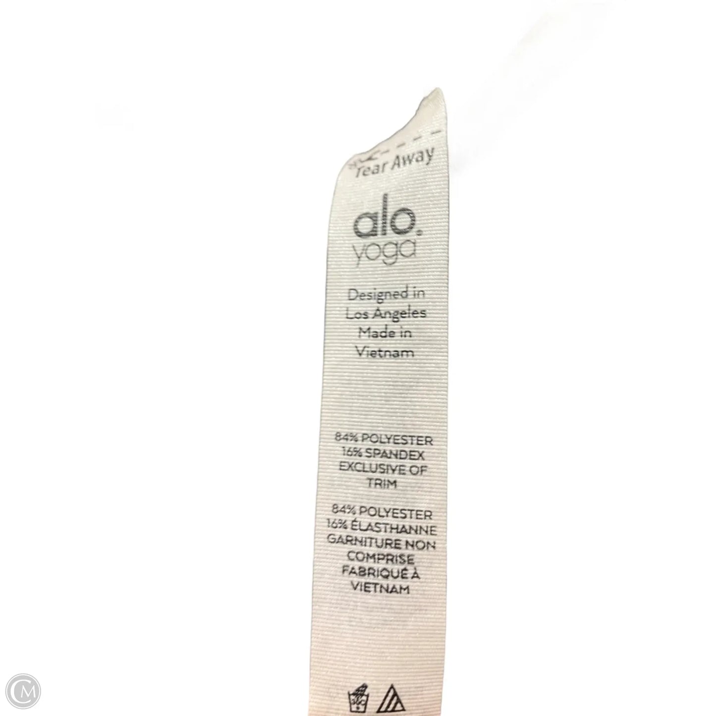 Athletic Leggings By Alo In Grey, Size: Xs