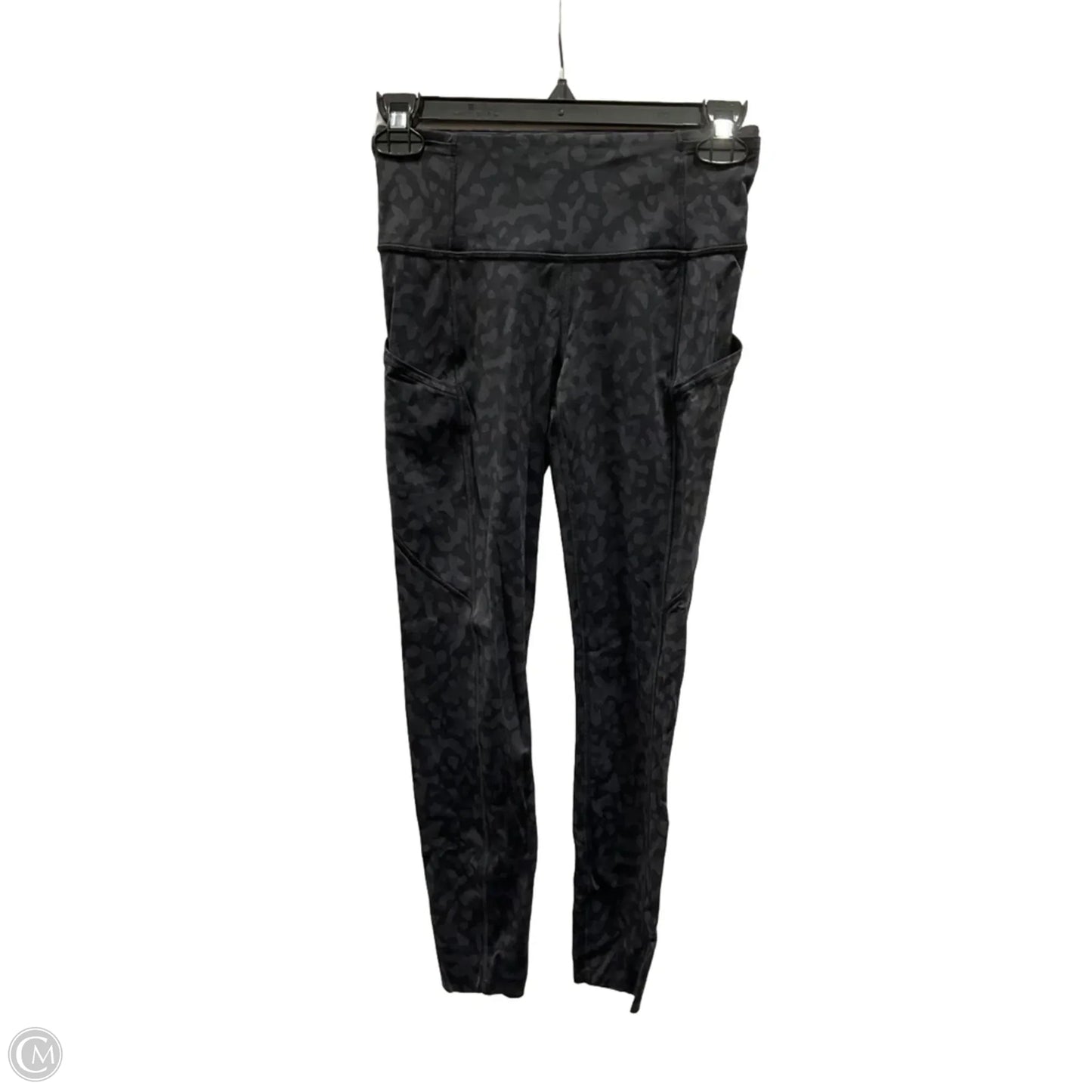 Athletic Leggings By Lululemon In Grey, Size: 4