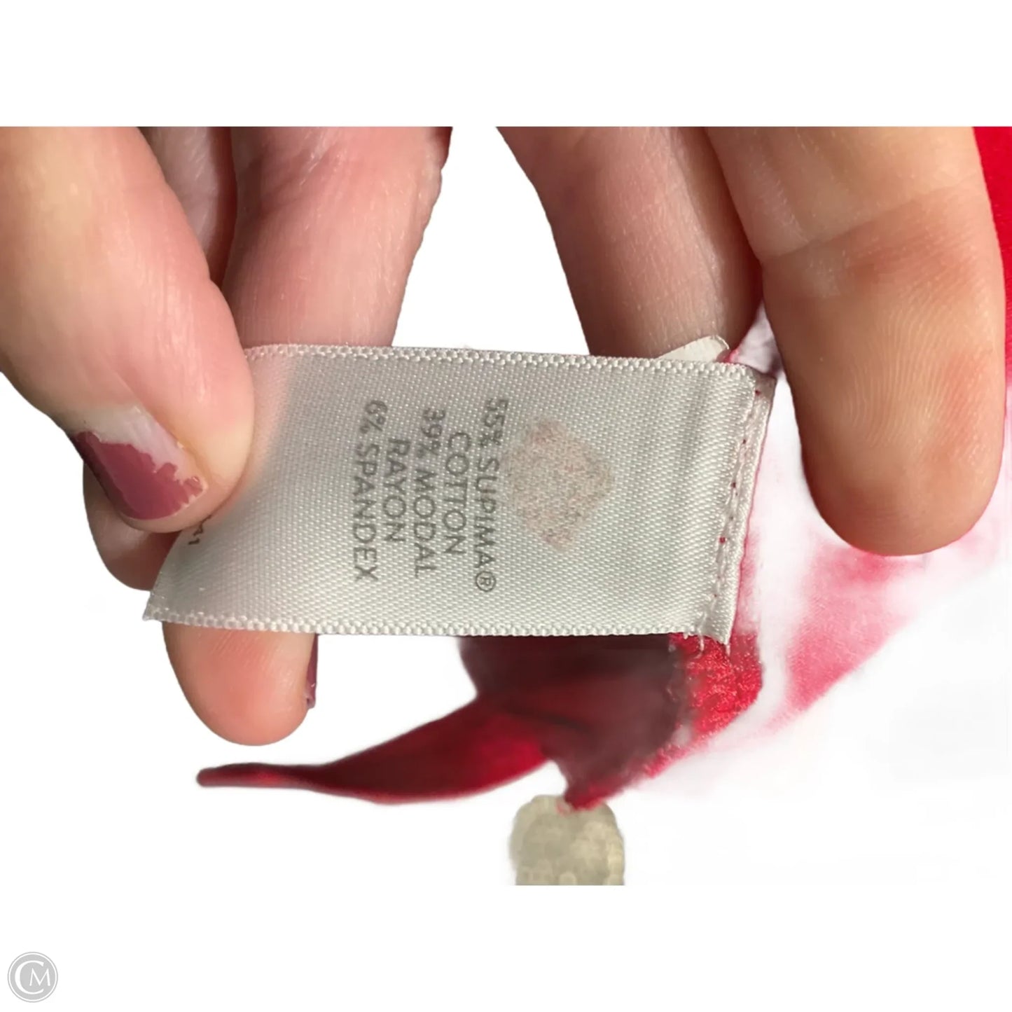 Top 3/4 Sleeve Basic By J. Jill In Red, Size: Xl