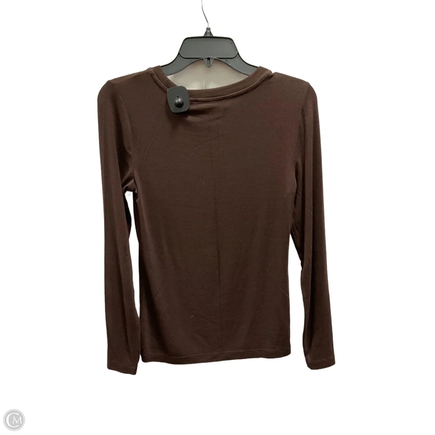 Top Long Sleeve By Loft In Brown, Size: M