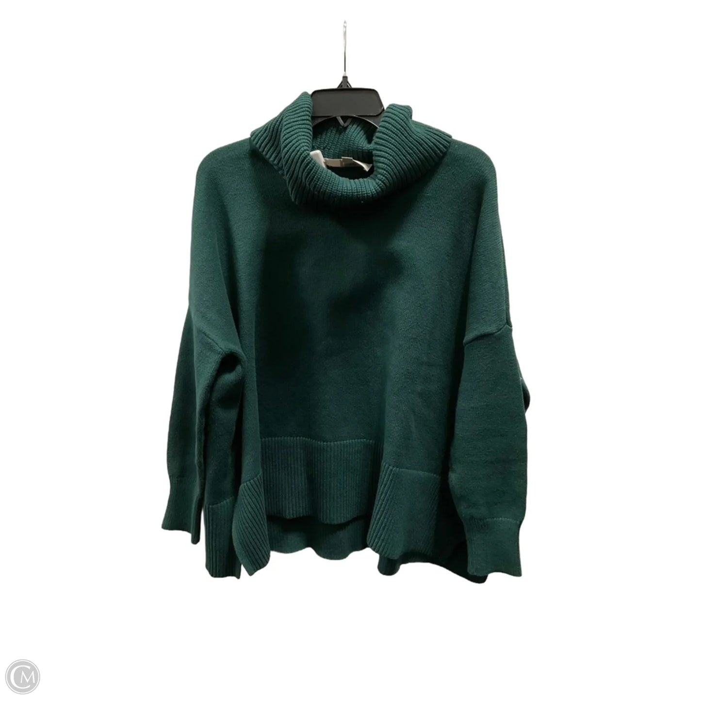 Top Long Sleeve By Loft In Green, Size: M