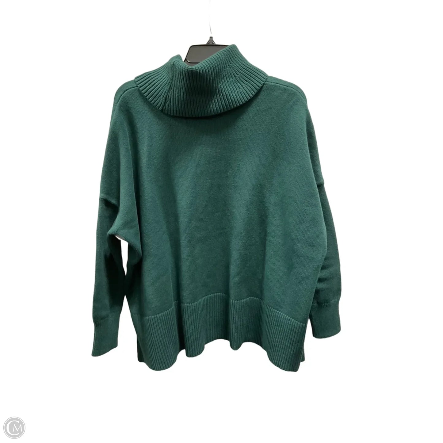 Top Long Sleeve By Loft In Green, Size: M