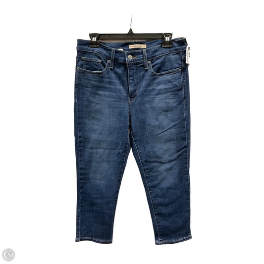 Jeans Skinny By Levis In Blue Denim, Size: 8