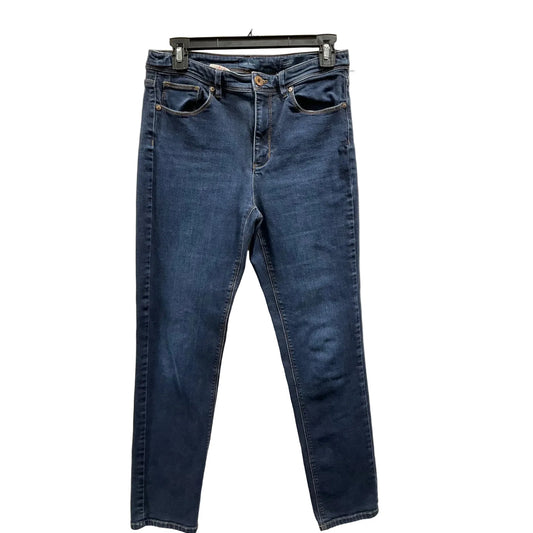 Jeans Straight By J. Jill In Blue Denim, Size: 6