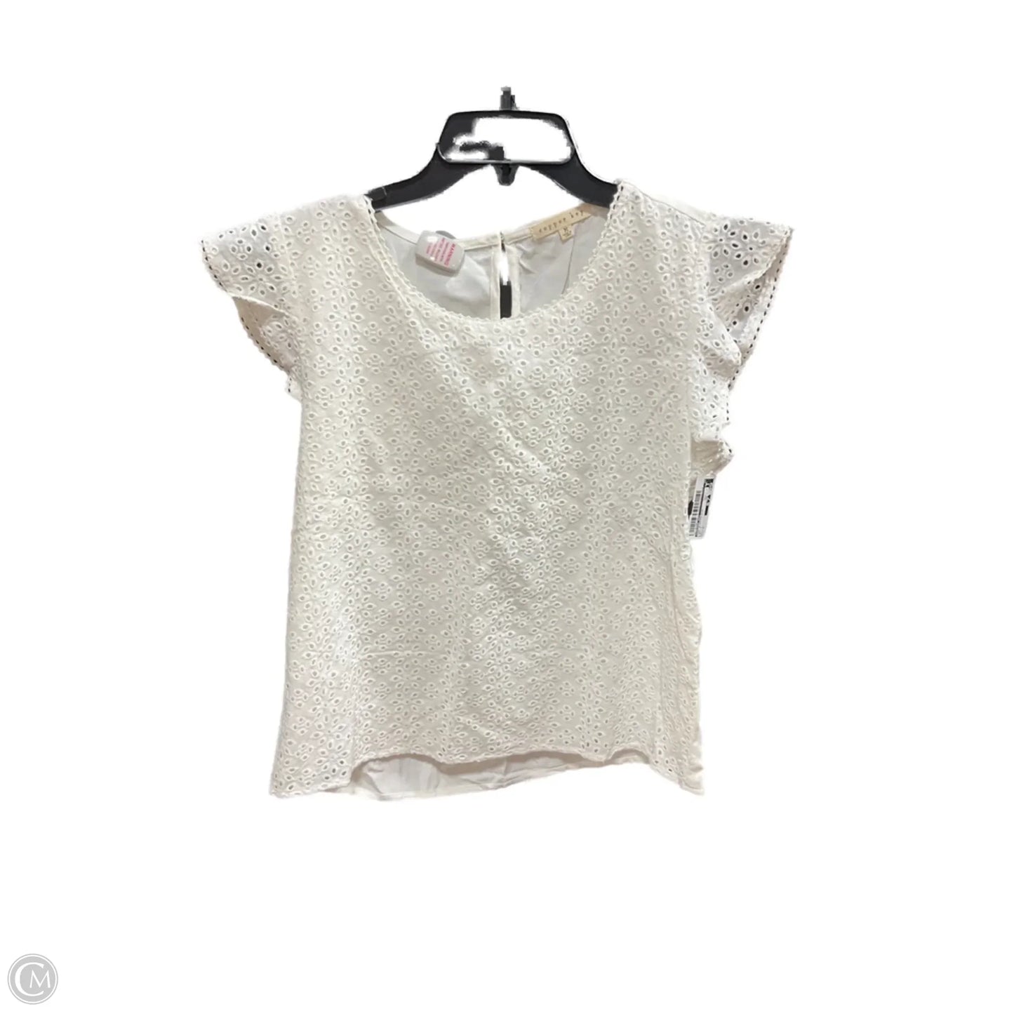 Top Sleeveless By Copper Key In White, Size: M