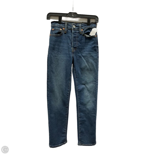 Jeans Skinny By Levis In Blue Denim, Size: 2