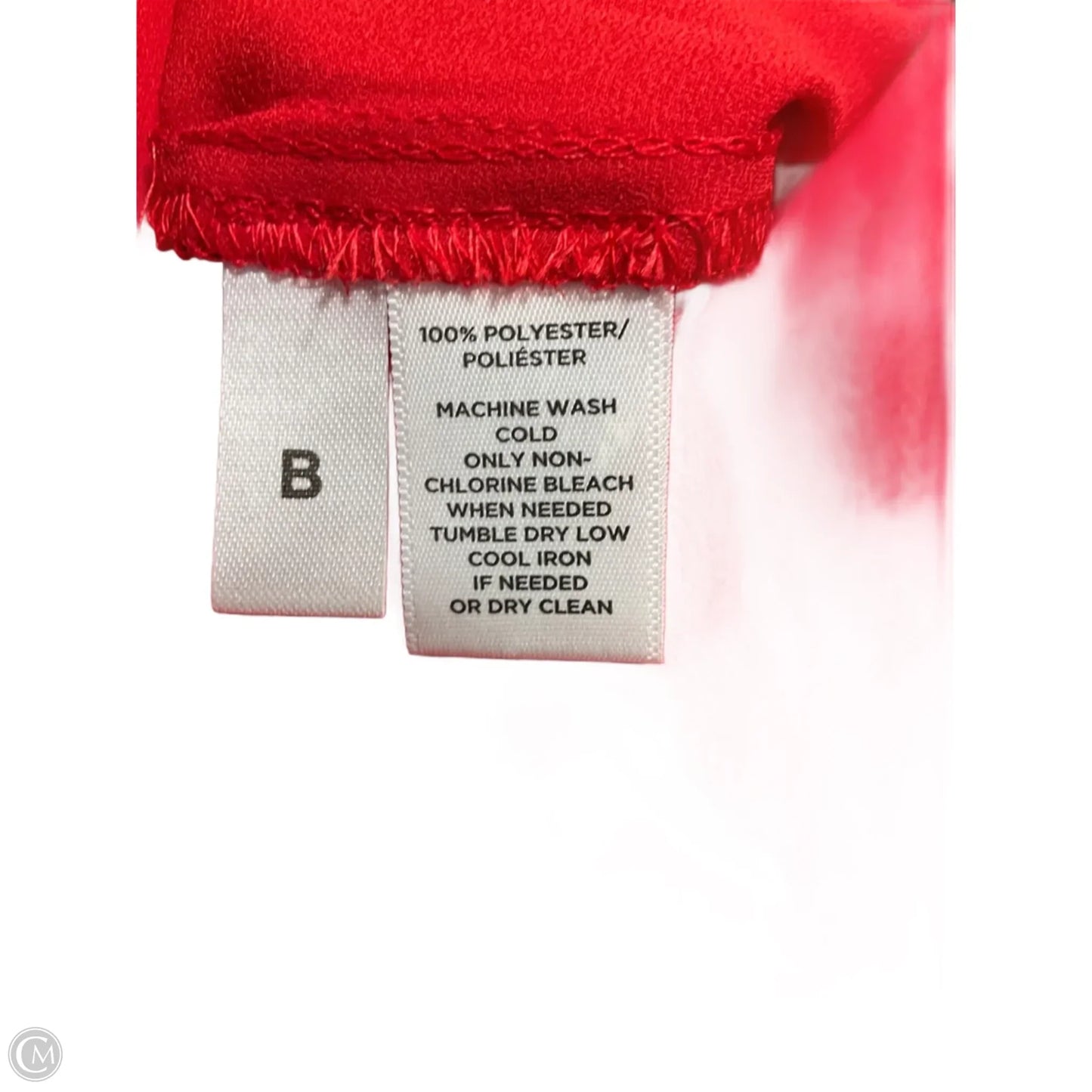 Blouse Long Sleeve By Loft In Red, Size: S