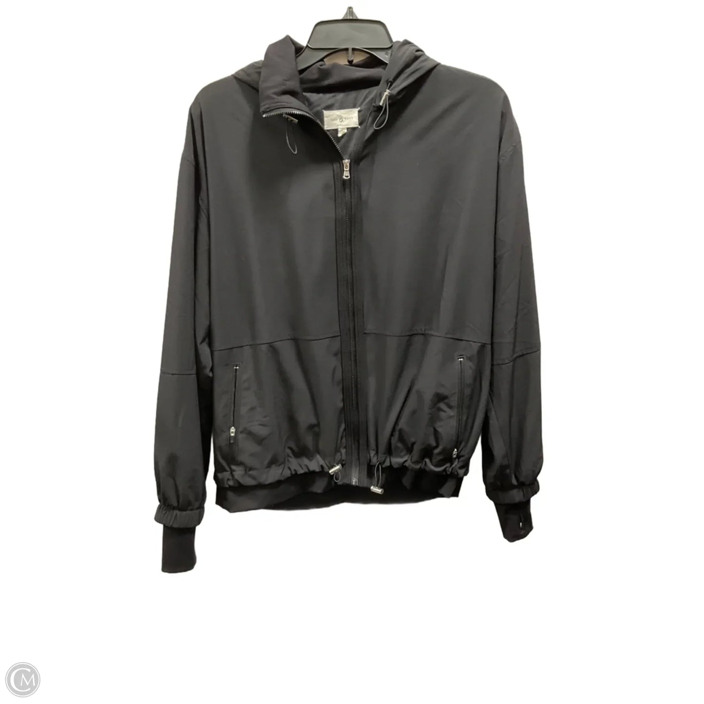 Jacket Windbreaker By Lou And Grey In Black, Size: S