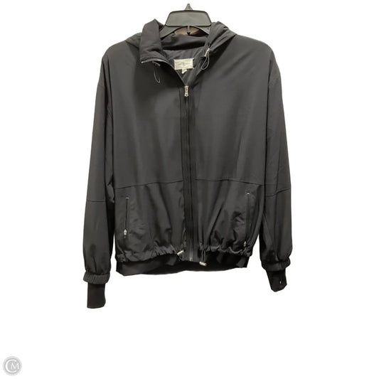 Jacket Windbreaker By Lou And Grey In Black, Size: S
