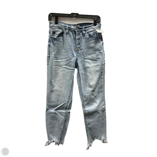 Jeans Straight By Kancan In Blue Denim, Size: 4