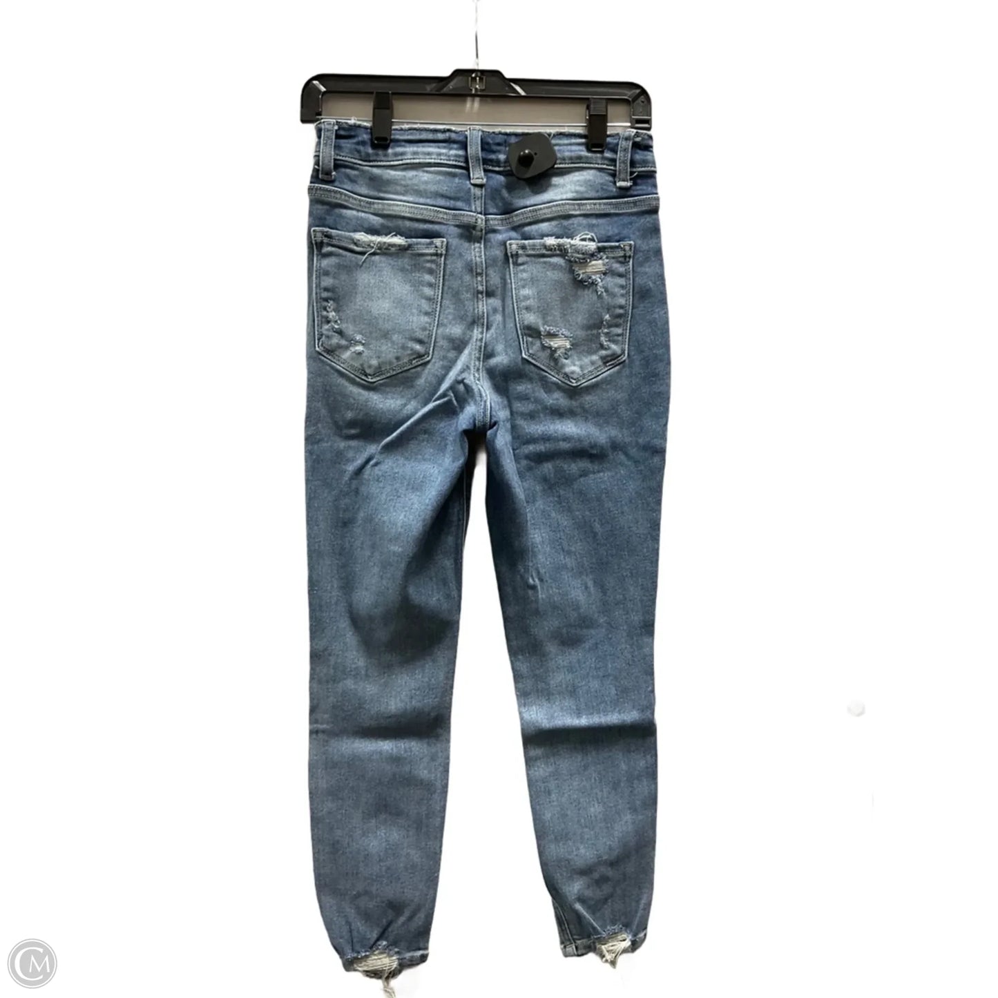 Jeans Skinny By Vervet In Blue Denim, Size: 4