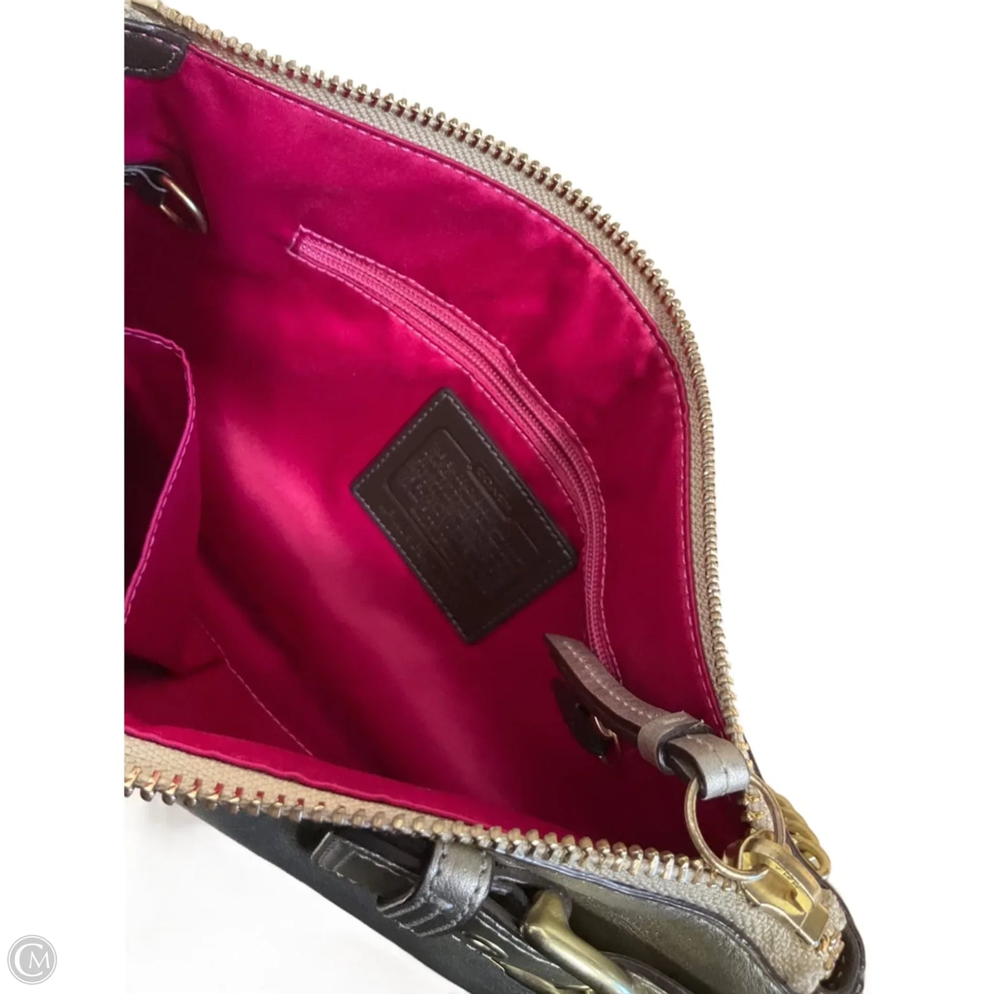 Handbag Designer By Coach, Size: Small