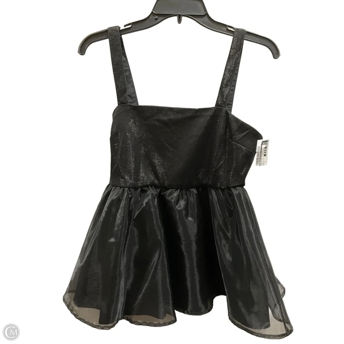 Top Sleeveless By English Factory In Black, Size: S