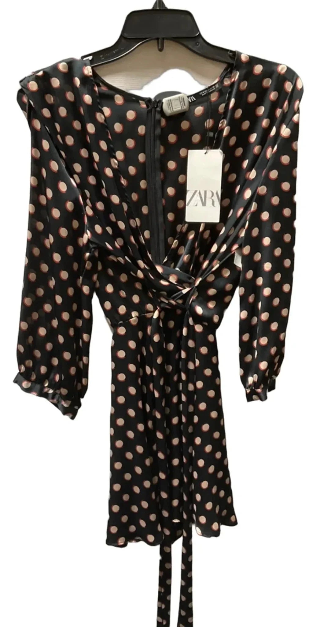 Romper By Zara In Polkadot Pattern, Size: M