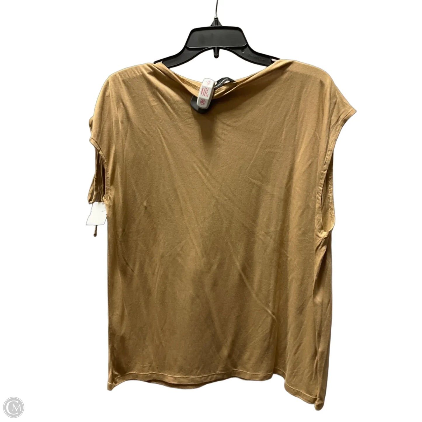 Top Sleeveless Basic By Banana Republic In Brown, Size: Xl