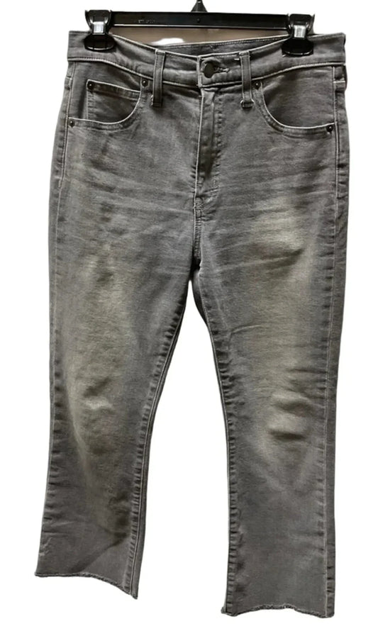 Jeans Straight By Gap In Grey, Size: 6
