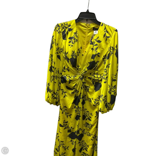 Dress Party Long By Cma In Yellow, Size: 4