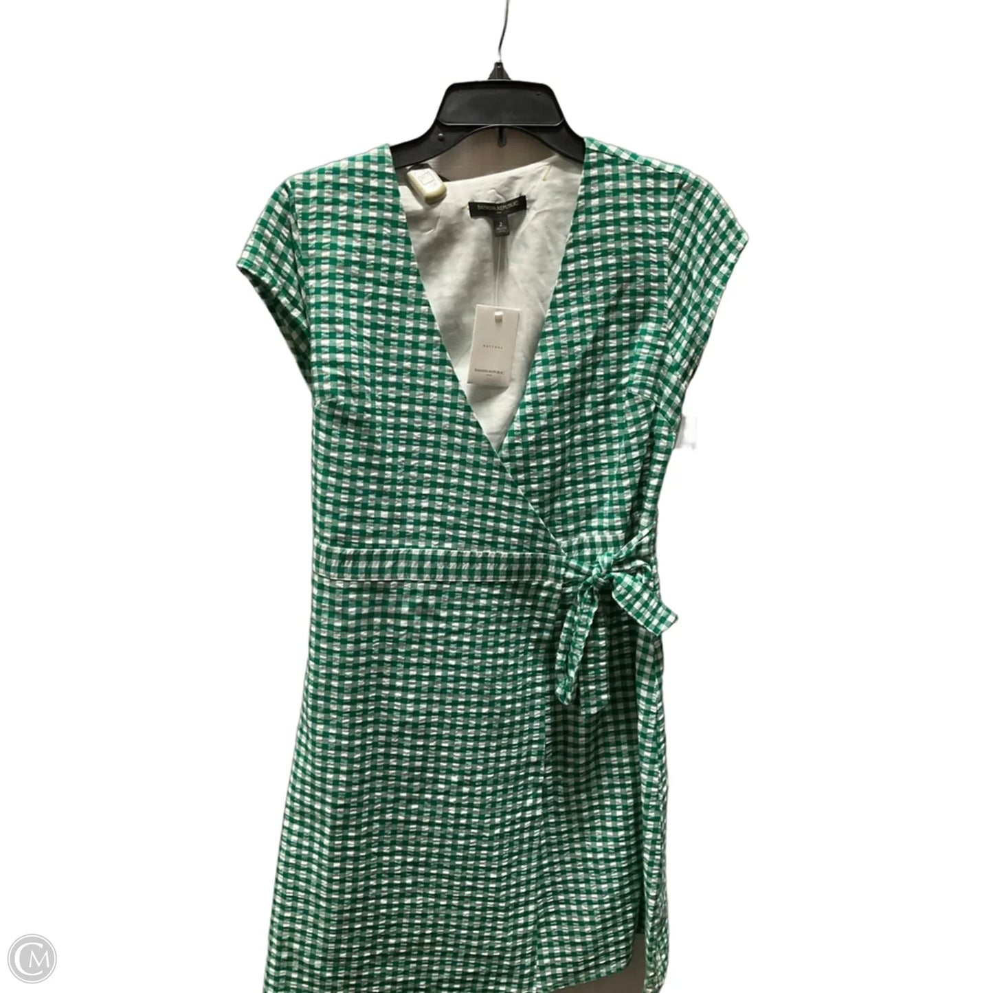 Dress Casual Short By Banana Republic In Green, Size: 2