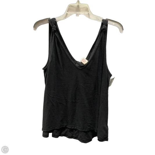 Tank Top By Anthropologie In Black, Size: M