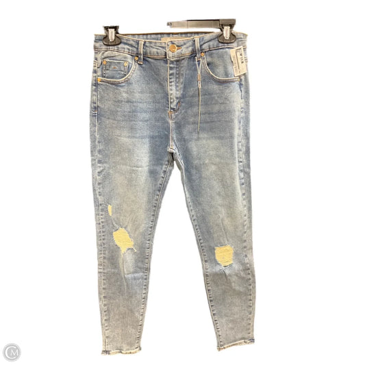 Jeans Straight By Cme In Blue, Size: 4