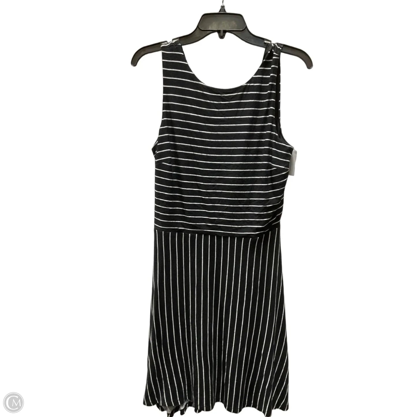 Dress Casual Short By Loft In Striped Pattern, Size: 10