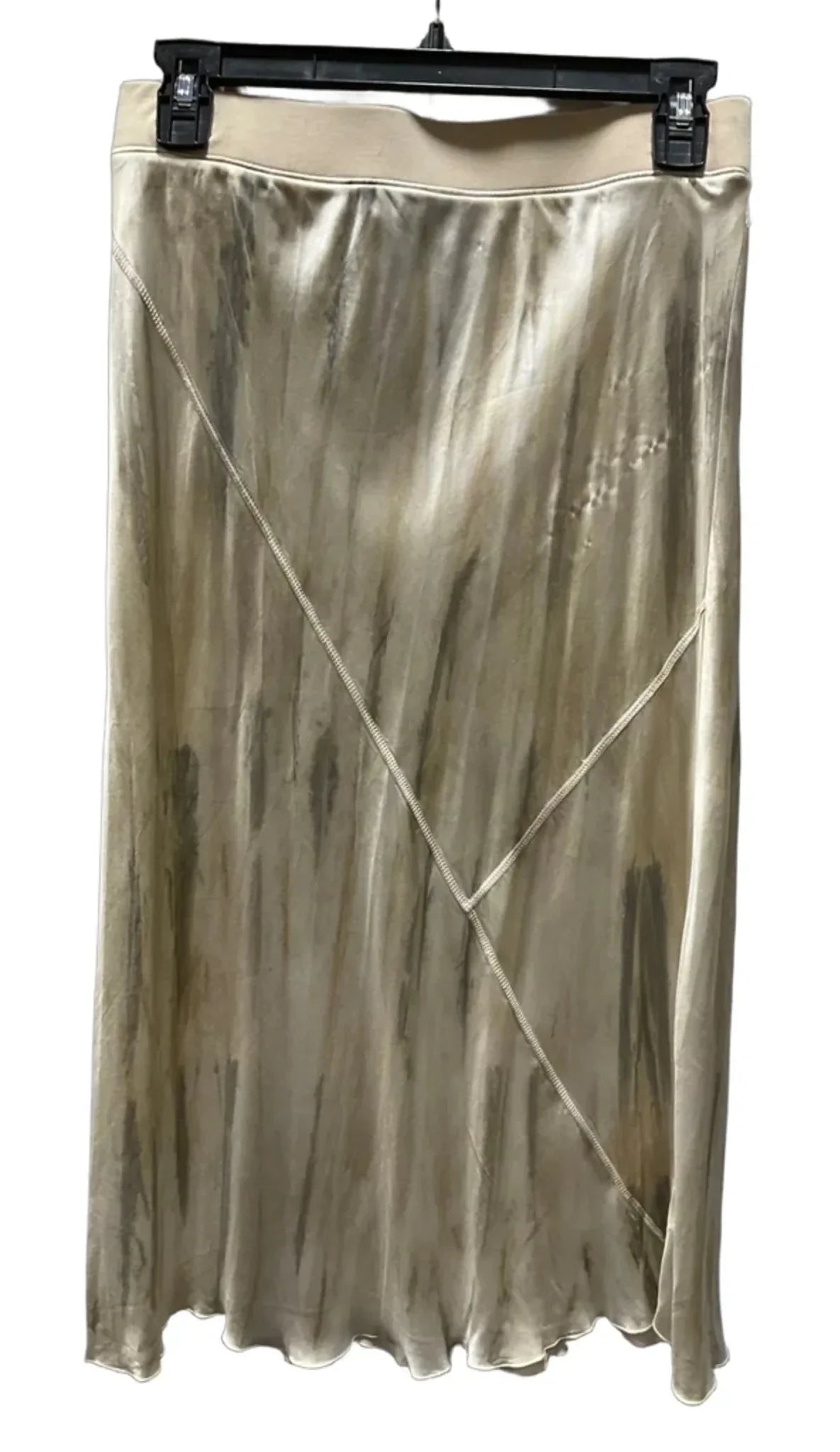 Skirt Midi By Atm In White, Size: Sp