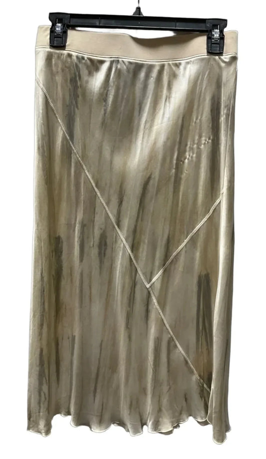 Skirt Midi By Atm In White, Size: Sp