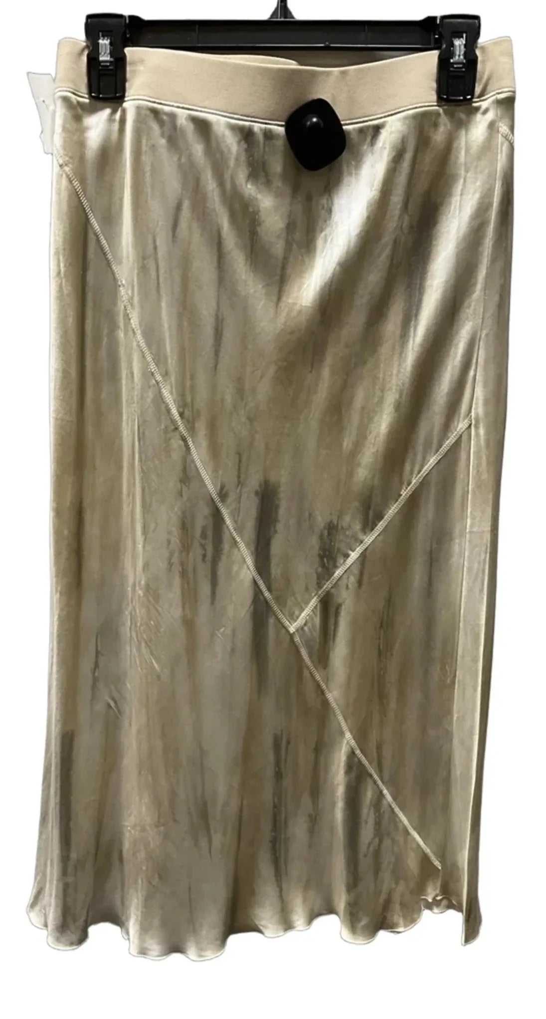 Skirt Midi By Atm In White, Size: Sp