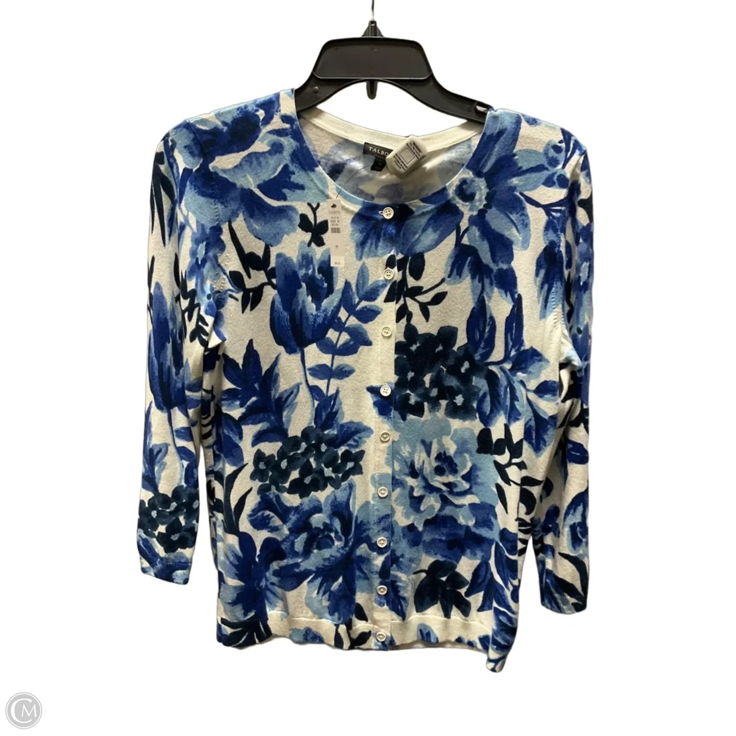 Cardigan By Talbots In Blue, Size: M