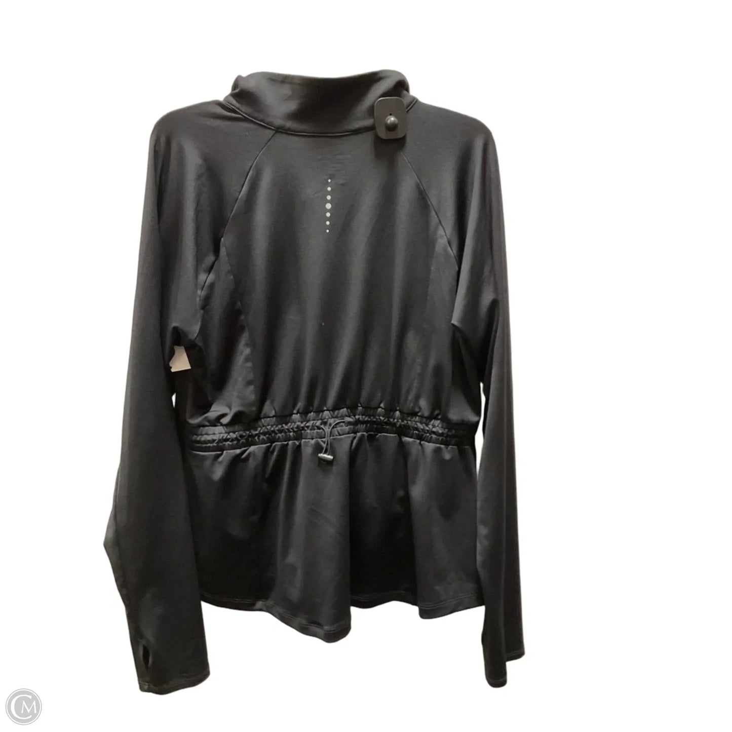 Athletic Jacket By Tek Gear In Black, Size: Xl