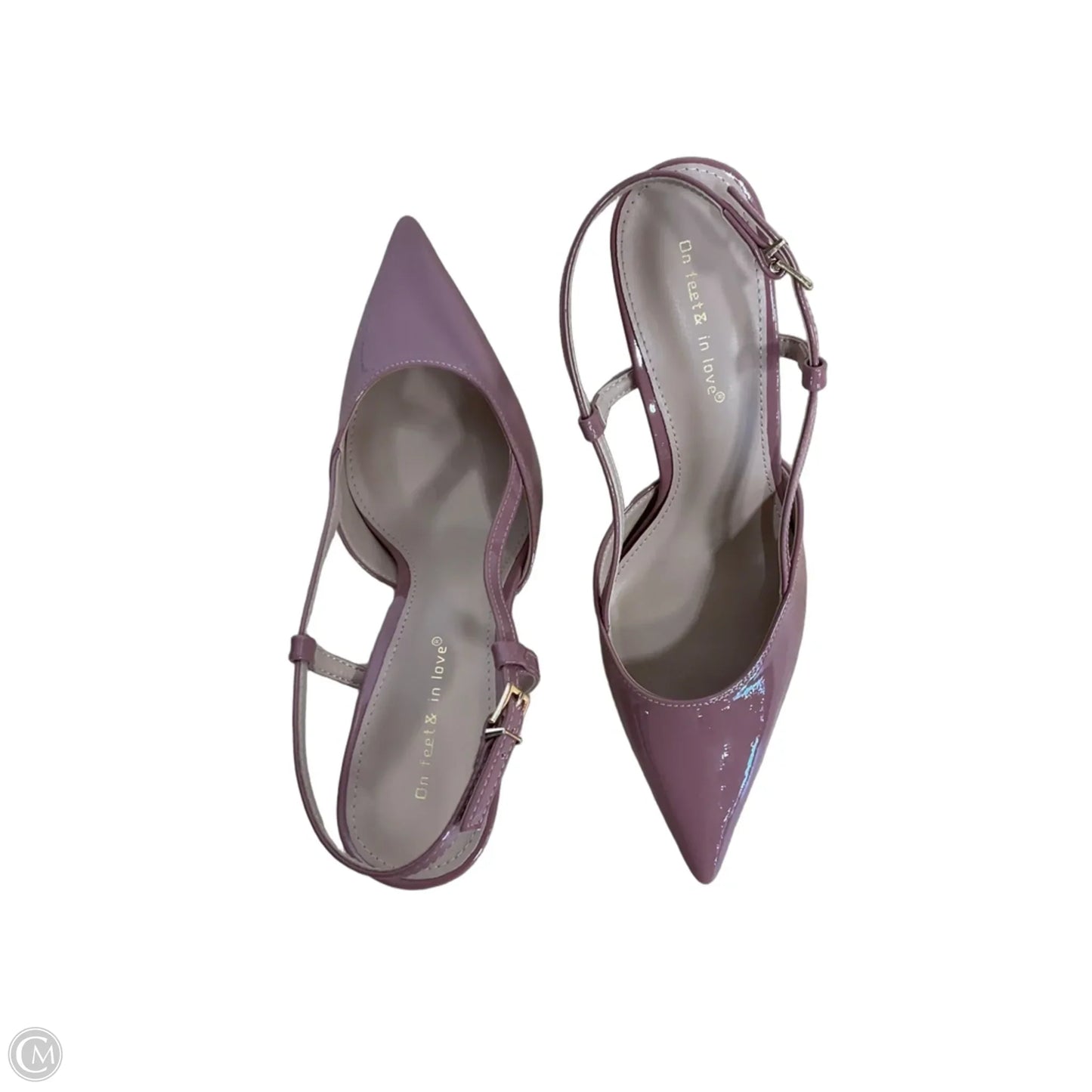 Shoes Heels Kitten By Cmf In Pink, Size: 7.5