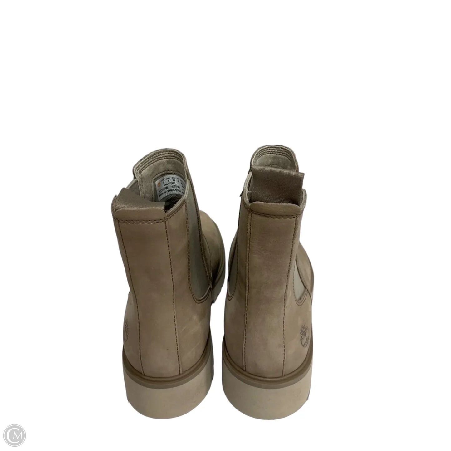 Boots Ankle Heels By Timberland In Grey, Size: 8