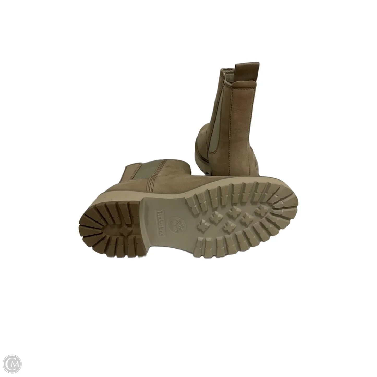 Boots Ankle Heels By Timberland In Grey, Size: 8