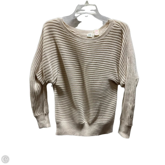 Top Long Sleeve By Gap In Cream, Size: Xs