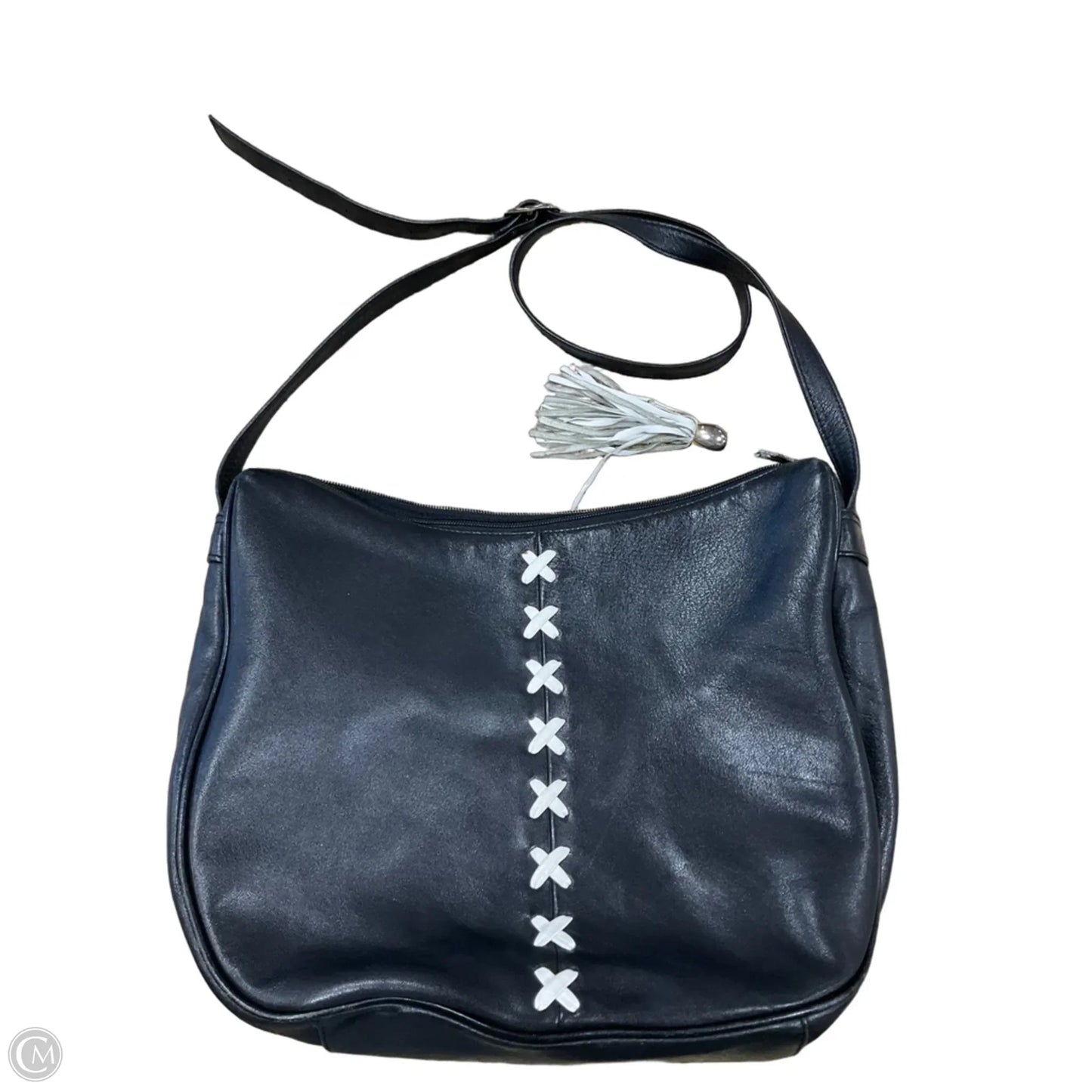 Crossbody Leather By Giani Bernini, Size: Large