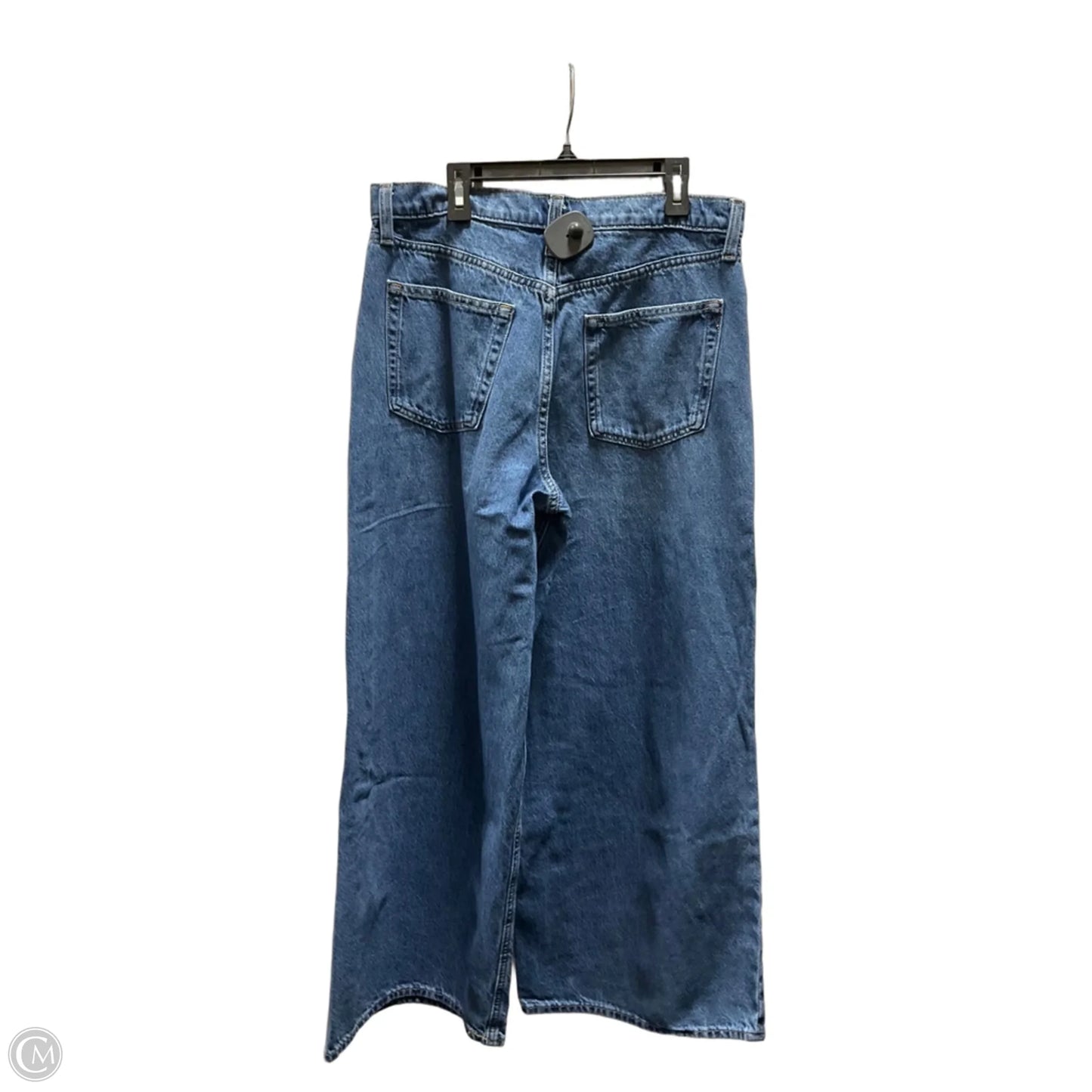 Jeans Wide Leg By Gap In Blue Denim, Size: 6