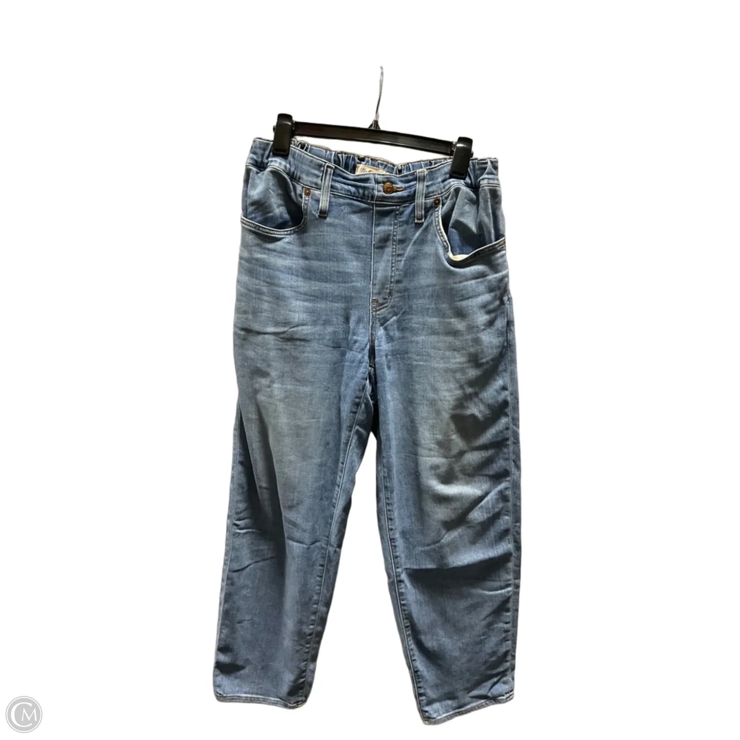 Jeans Wide Leg By Madewell In Blue Denim, Size: 6