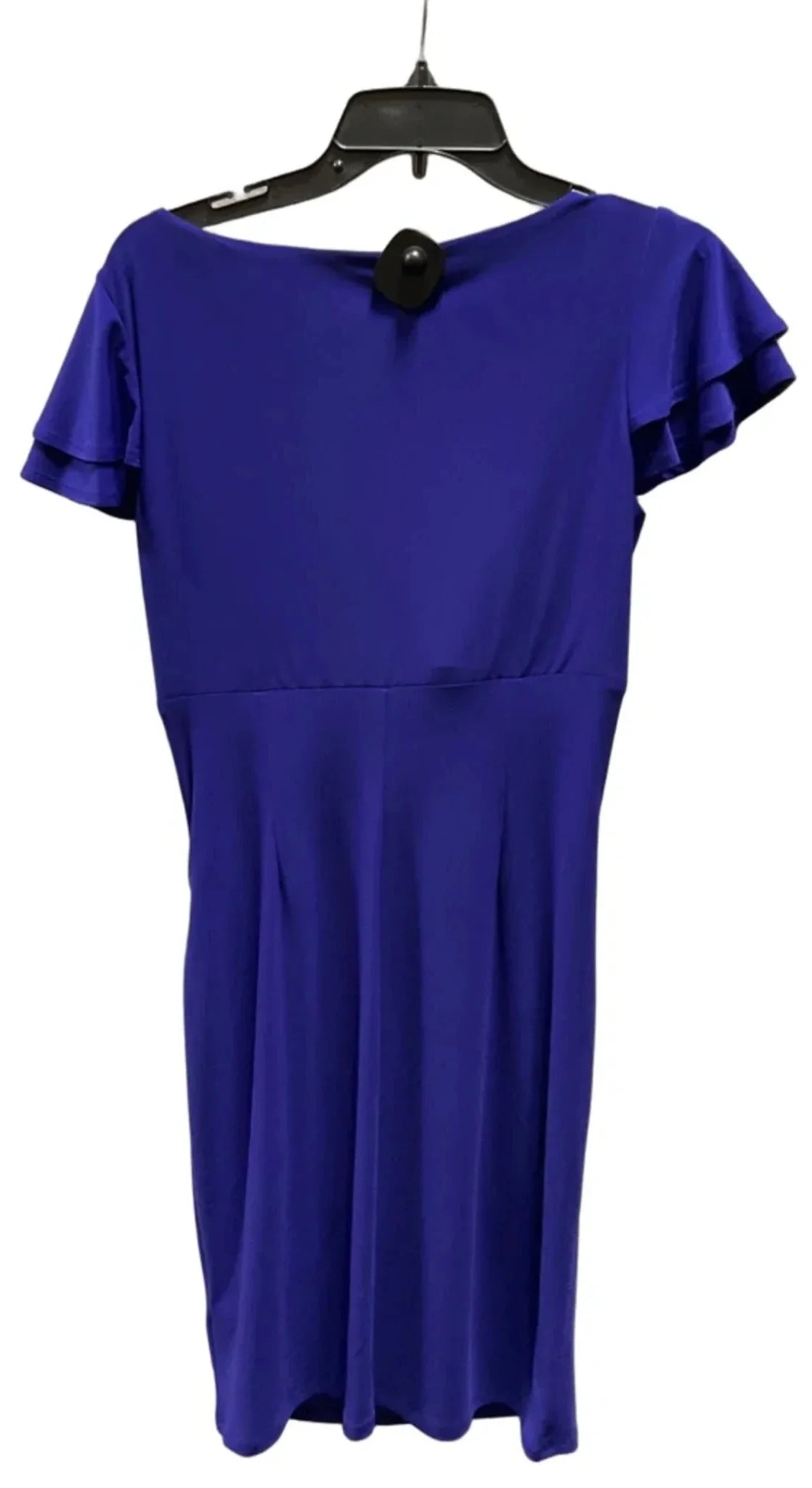 Dress Casual Midi By Lauren By Ralph Lauren In Purple, Size: 8