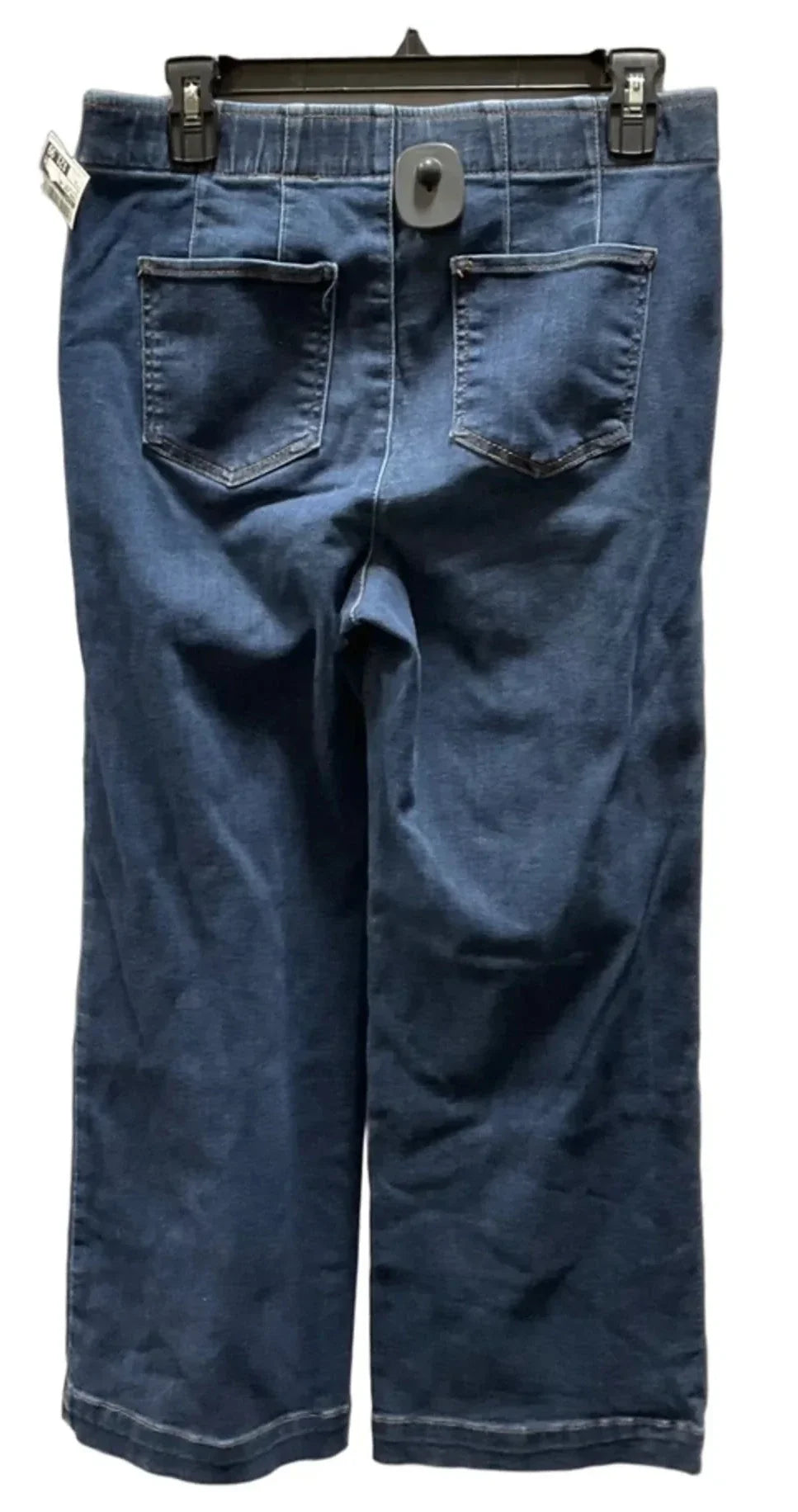 Jeans Wide Leg By Talbots In Blue Denim, Size: 8