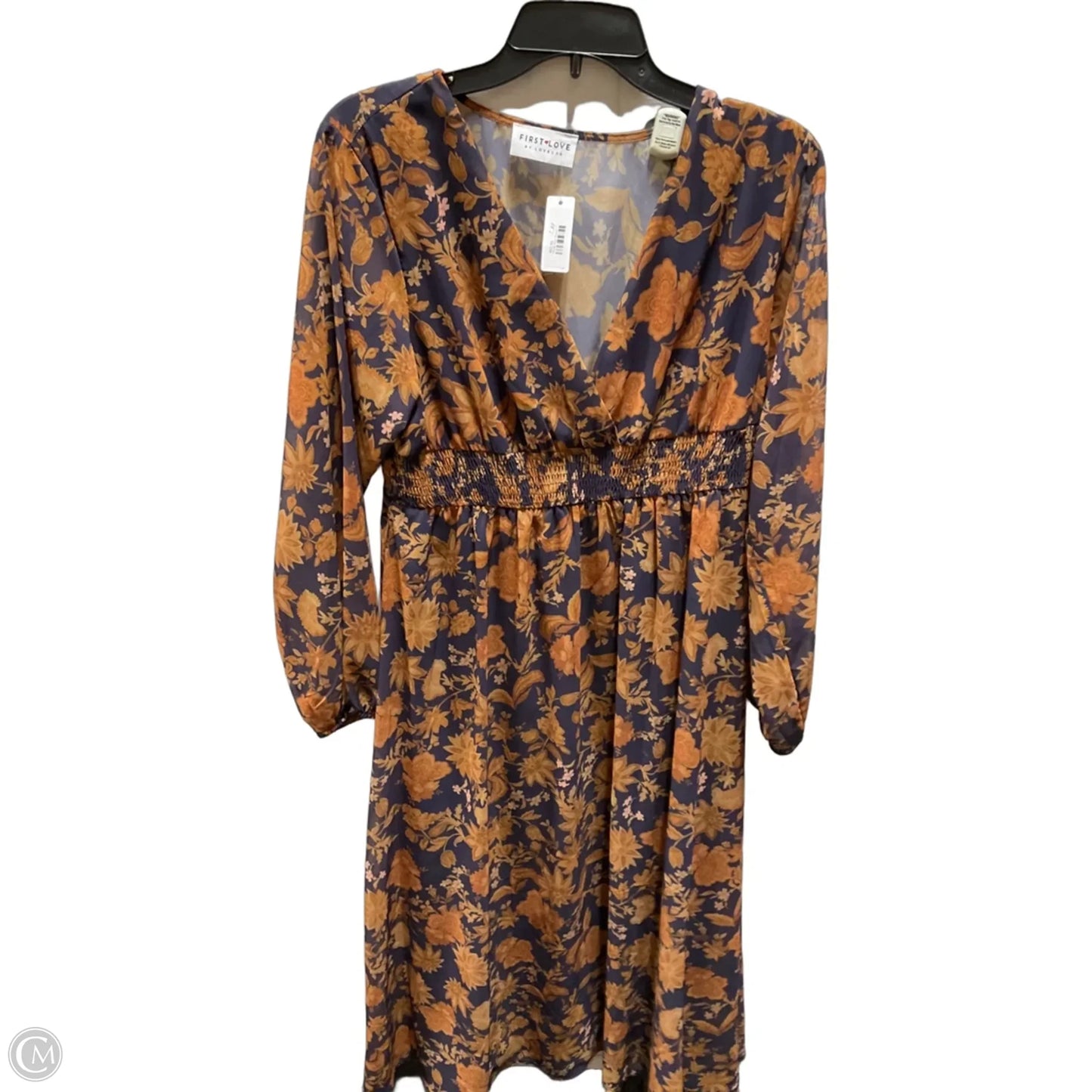 Dress Casual Maxi By First Love In Floral Print, Size: L