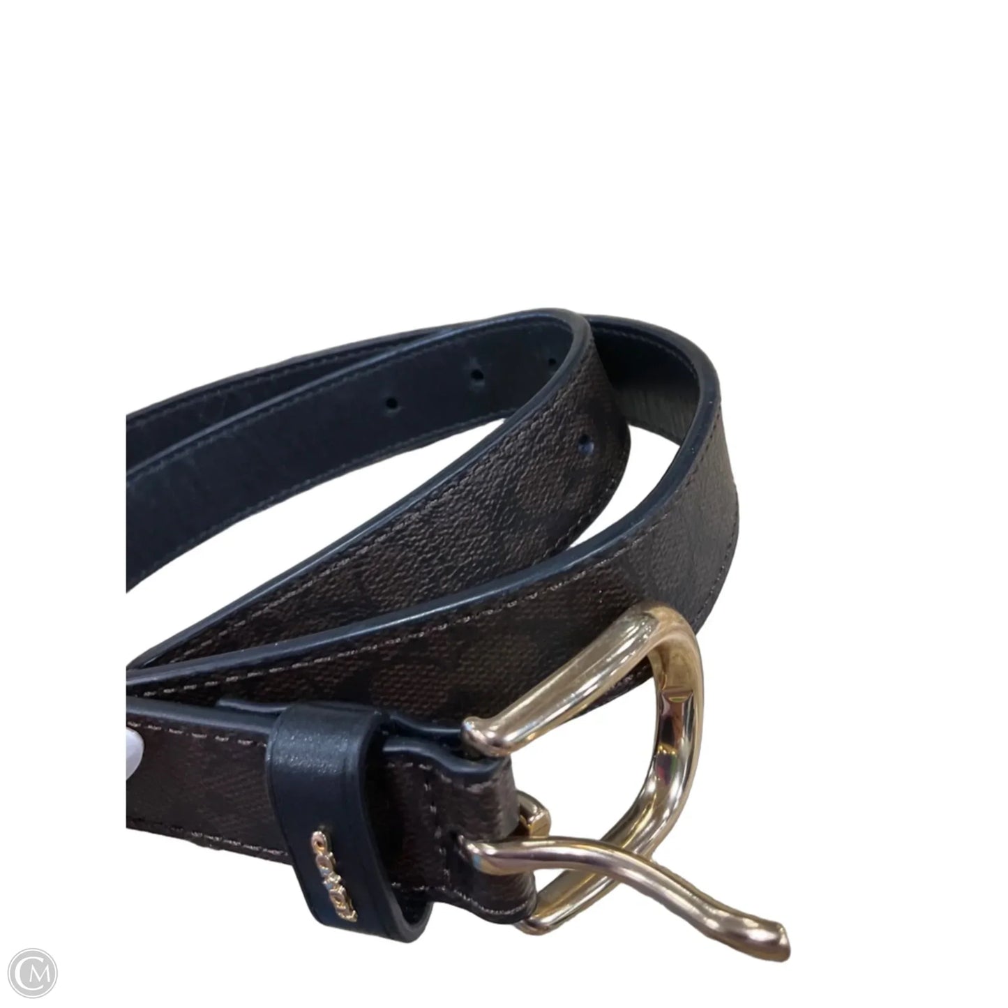 Belt Designer By Coach, Size: Small