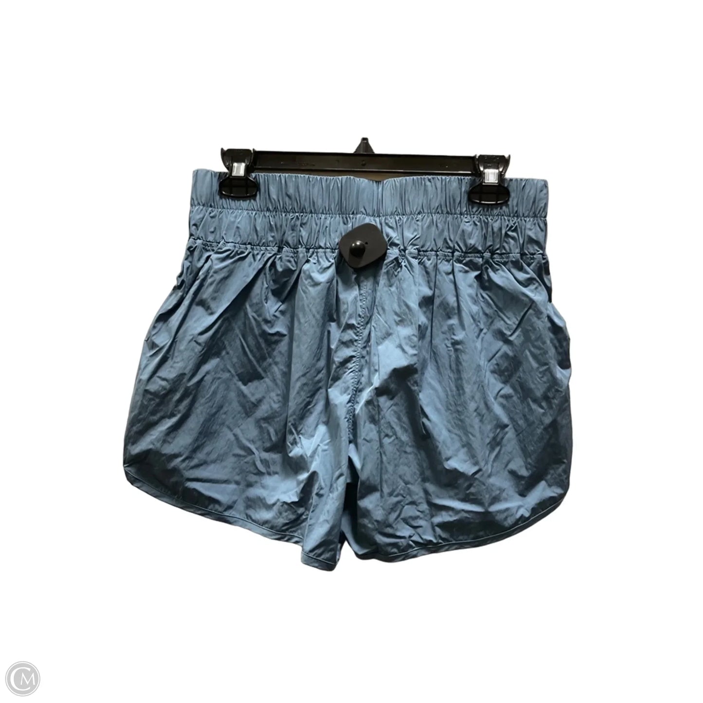 Athletic Shorts By Yogalicious In Blue, Size: L
