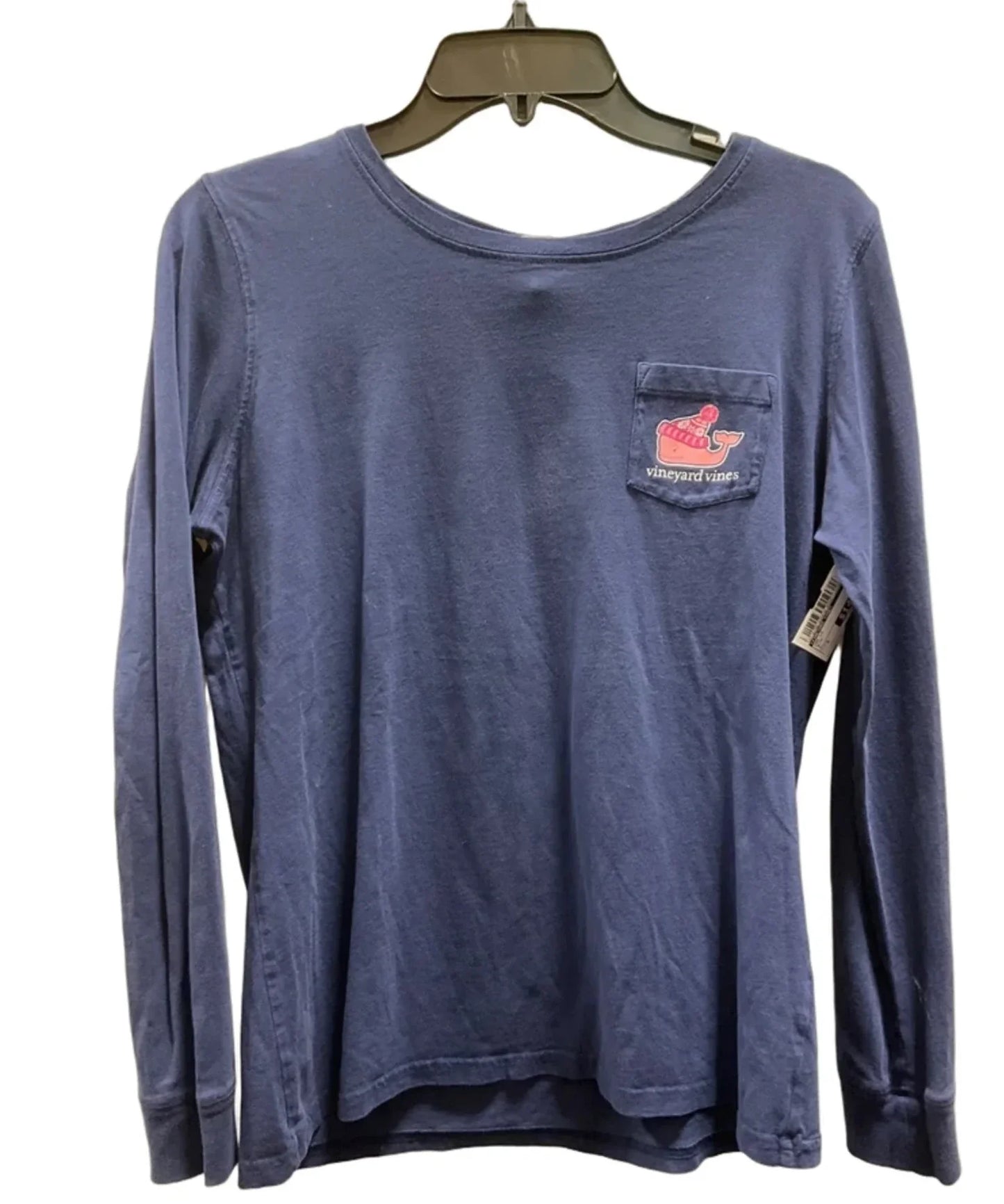 Top Long Sleeve By Vineyard Vines In Blue, Size: S