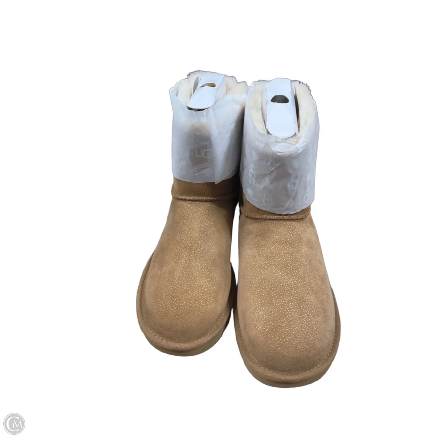 Boots Designer By Ugg In Brown, Size: 8