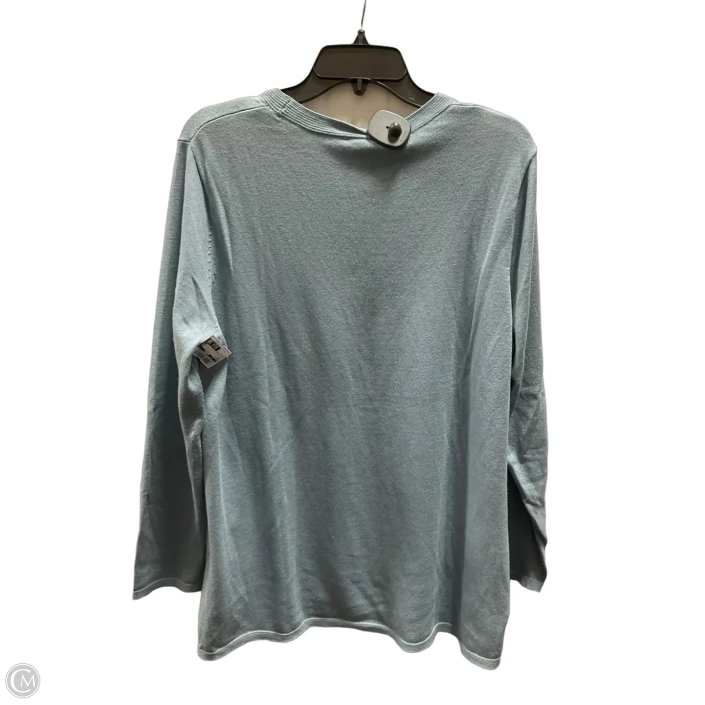 Top Long Sleeve By J. Jill In Blue, Size: L