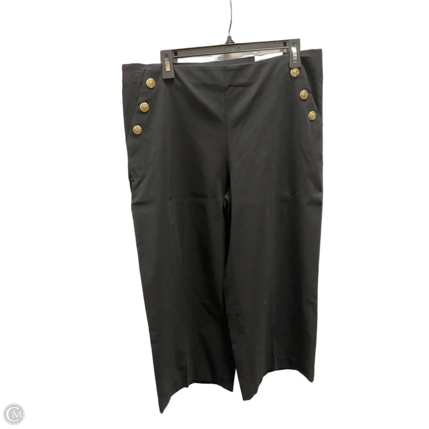 Pants Leggings By Chicos In Black, Size: 12